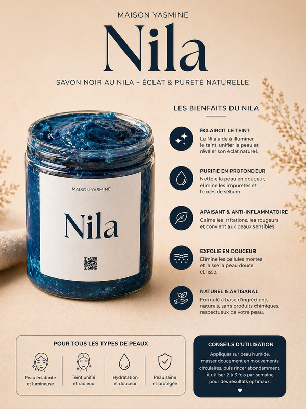 Savon noir Nila