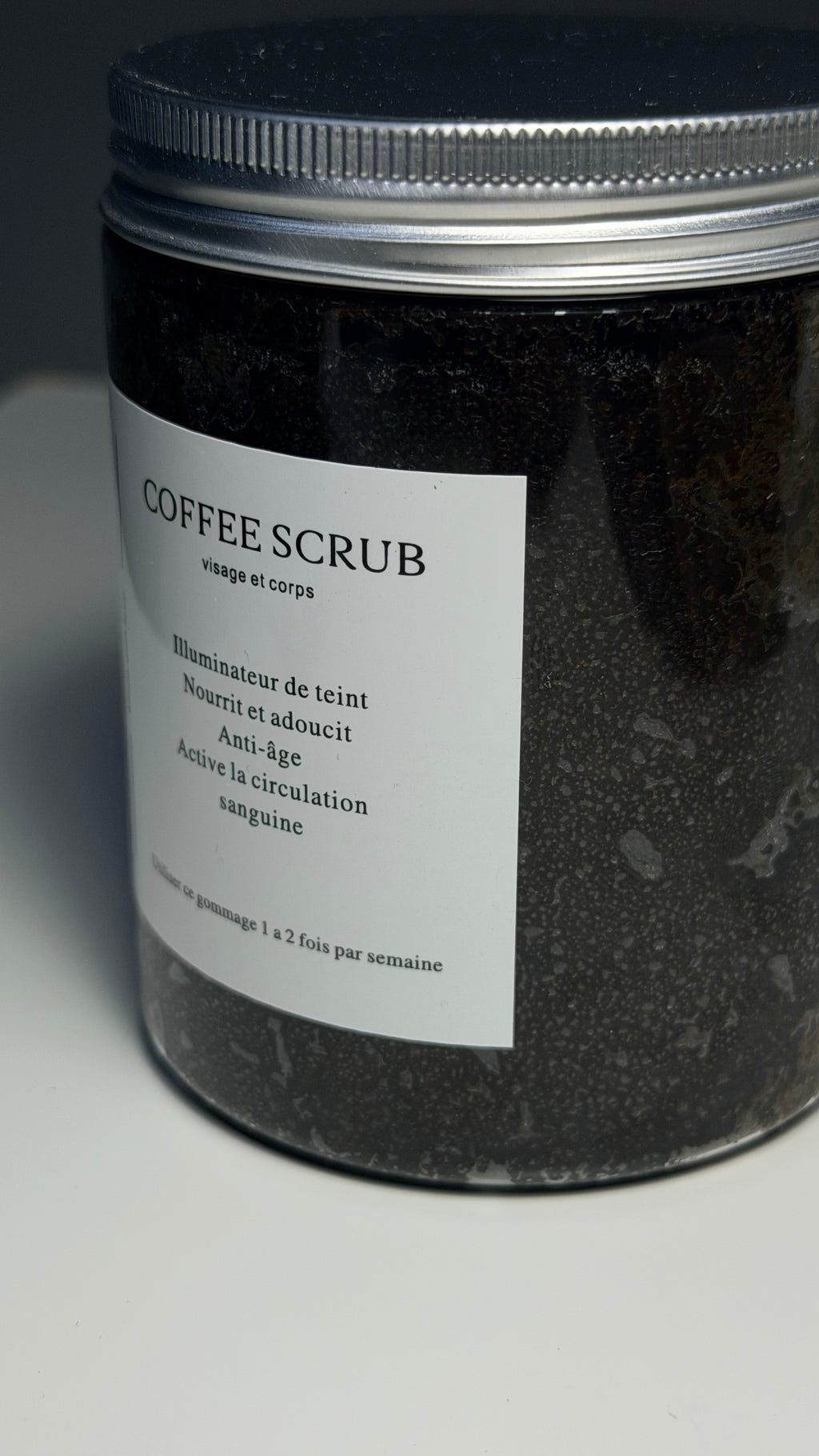 Coffee Scrub au curcuma – Gommage naturel exfoliant | Maison Yasmine